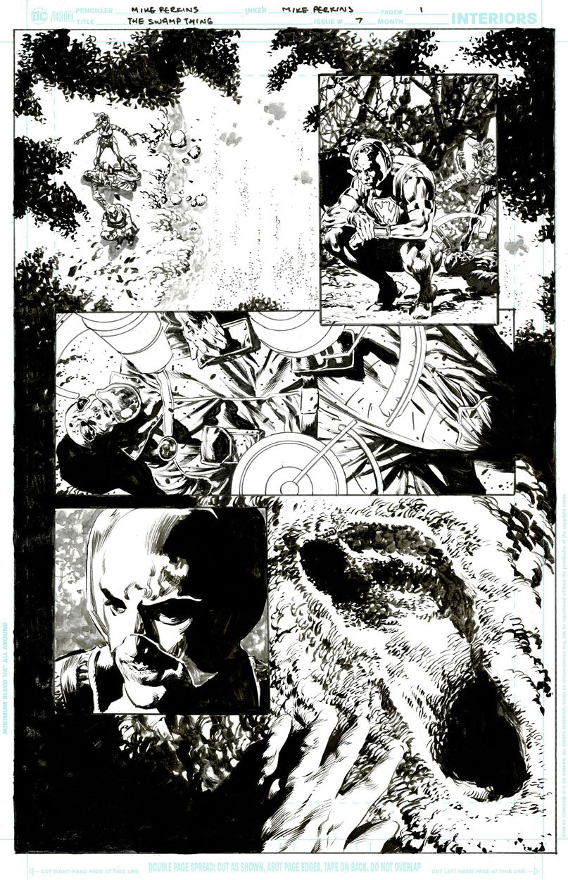 The Swamp Thing #7 p.01 - Heatwave Near Death!