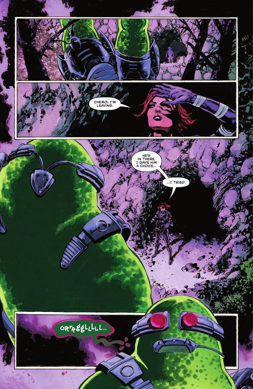 The Swamp Thing #7 p.19 - Chemo & Nightmare Nurse!