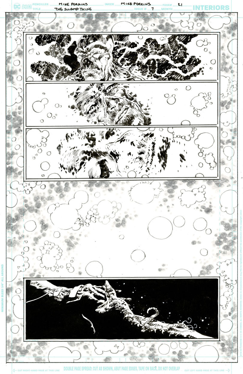 The Swamp Thing #7 p.21 - Defenses Up!