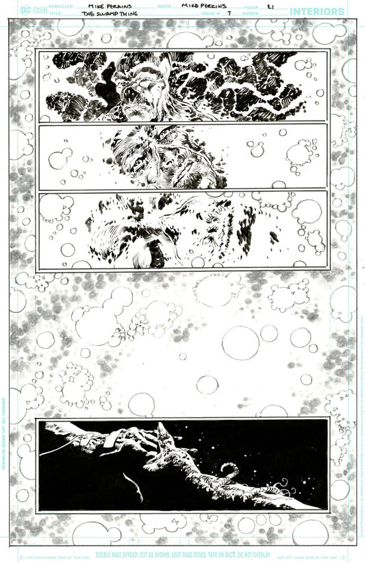 The Swamp Thing #7 p.21 - Defenses Up!