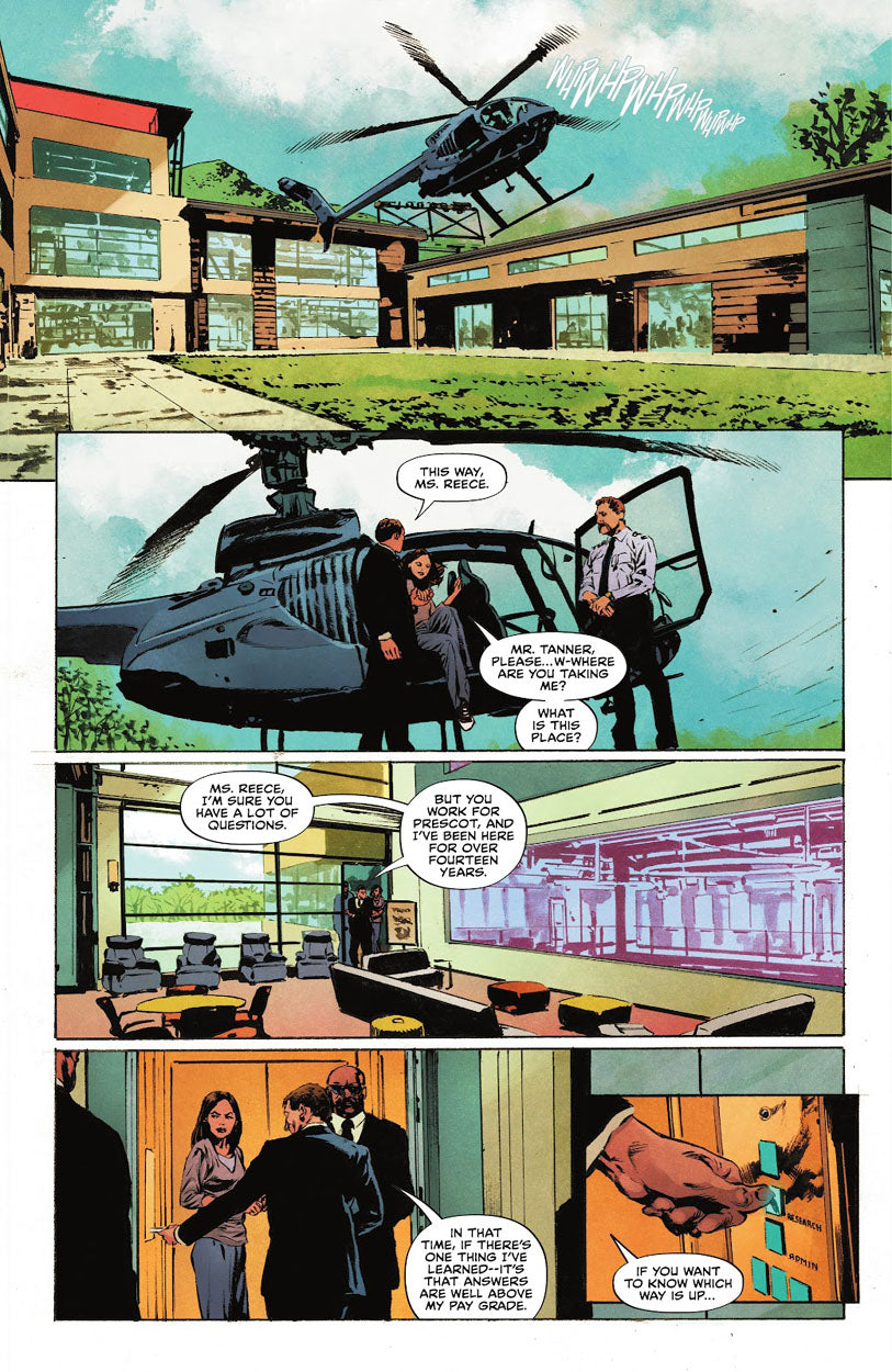 The Swamp Thing #9 p.01 - Pilgrim Has Jennifer!