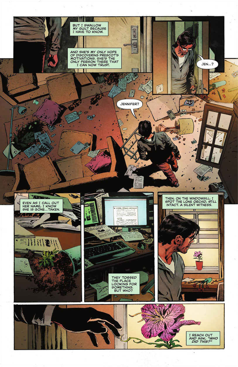 The Swamp Thing #9 p.06 - 1st Power Usage!