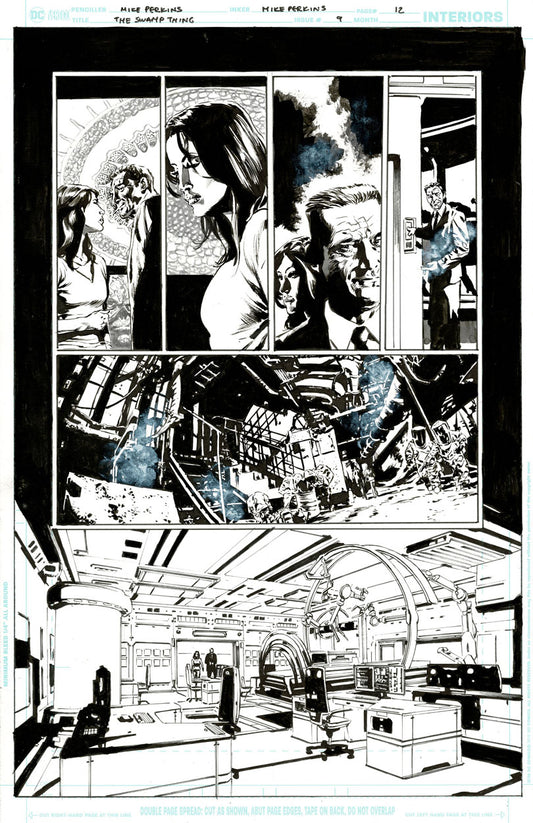 The Swamp Thing #9 p.12 - Pilgrim & Jen!