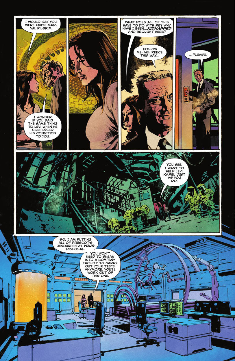 The Swamp Thing #9 p.12 - Pilgrim & Jen!