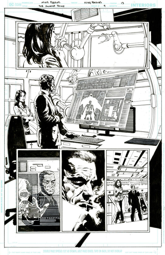 The Swamp Thing #9 p.13 - Jen & Pilgrim!