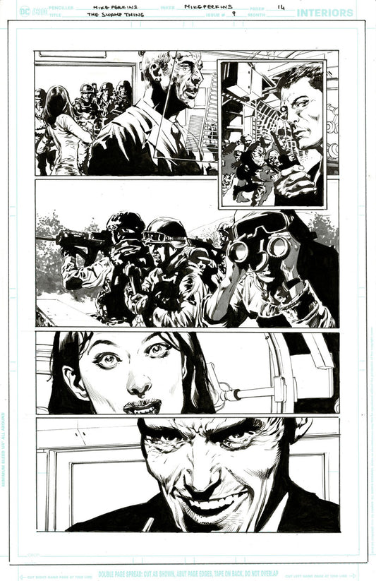 The Swamp Thing #9 p.14 - Someone's Coming!