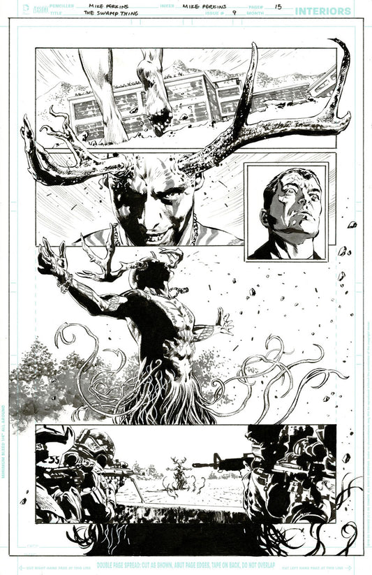 The Swamp Thing #9 p.15 - Hedera Arrives!