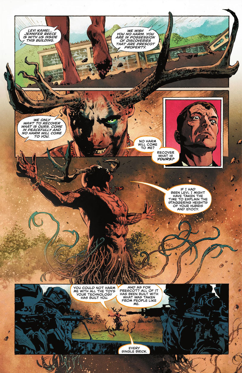 The Swamp Thing #9 p.15 - Hedera Arrives!