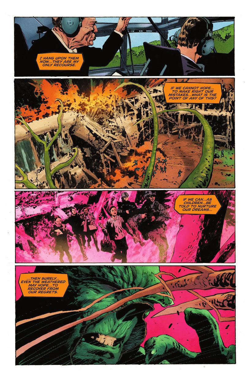 The Swamp Thing #10 p.03 - Destruction Commences!
