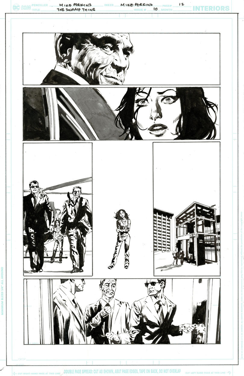 The Swamp Thing #10 p.12 - Jennifer is Fired!