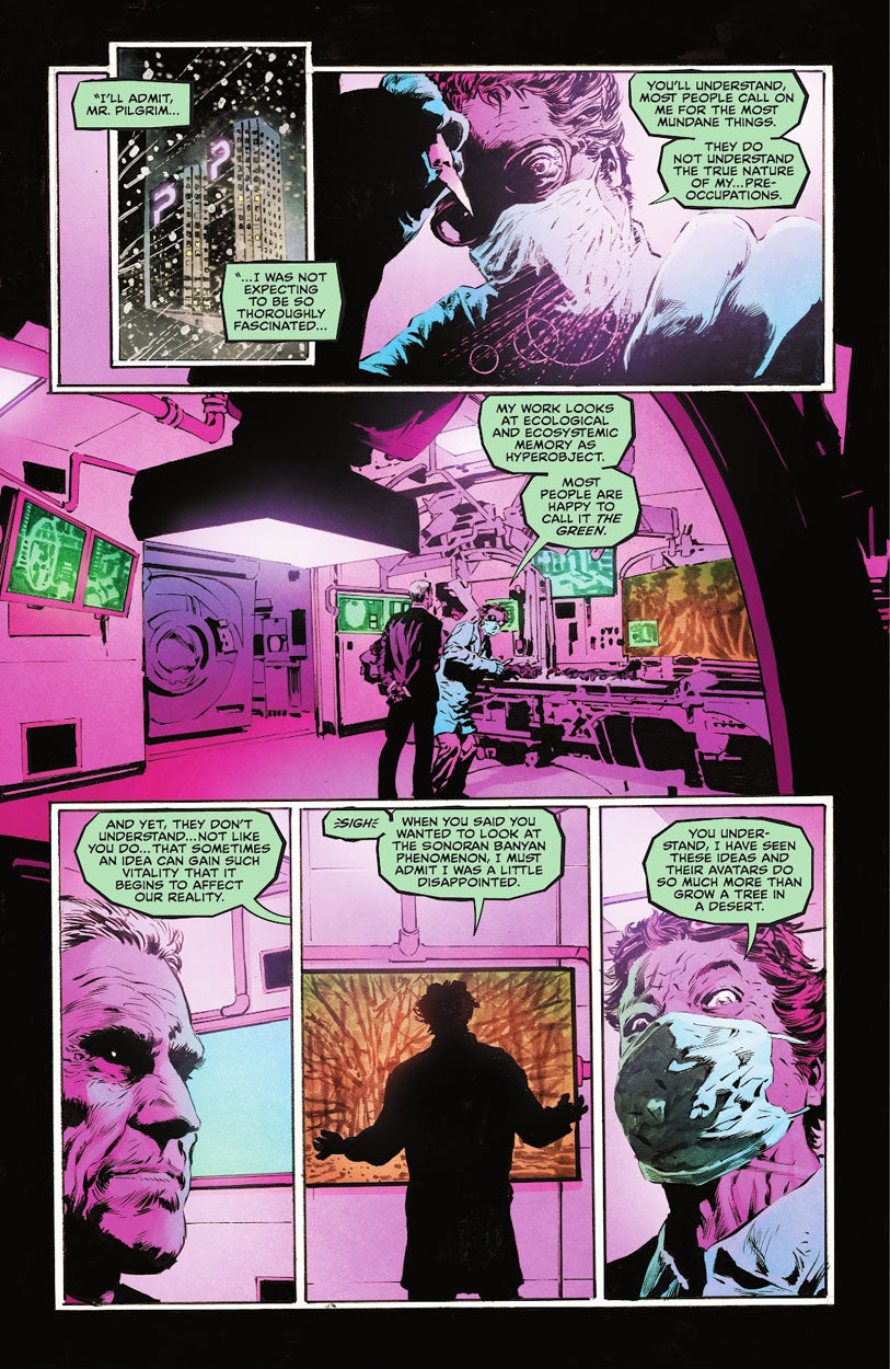 The Swamp Thing #10 p.19 - Ideas & Avatars!