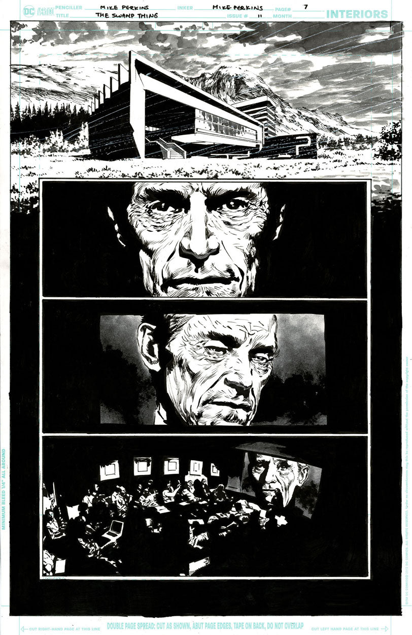The Swamp Thing #11 p.07 - Hint of Coming Horror!
