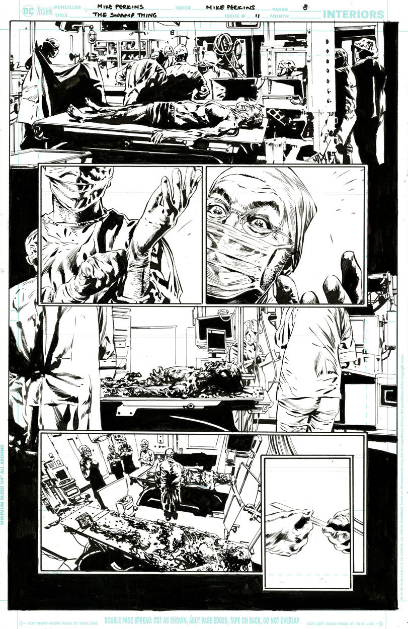 The Swamp Thing #11 p.08 - Pale Pilgrim Origin!