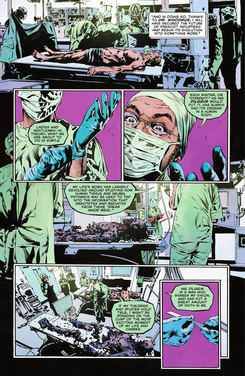 The Swamp Thing #11 p.08 - Pale Pilgrim Origin!