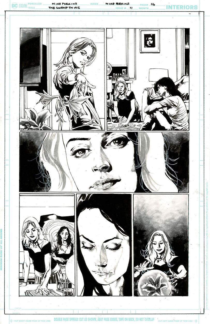 The Swamp Thing #11 p.14 - Tefé & Jen