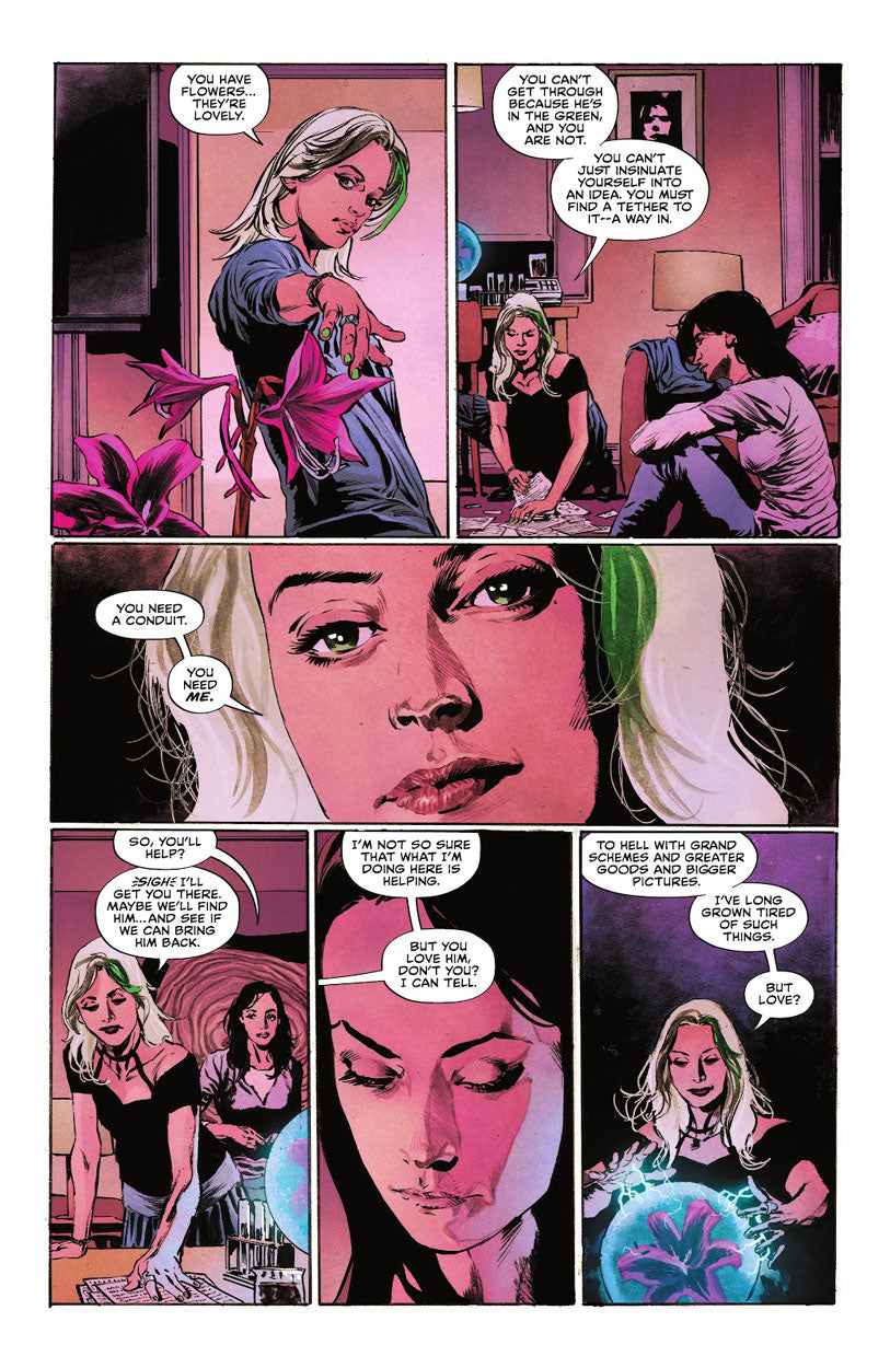 The Swamp Thing #11 p.14 - Tefé & Jen