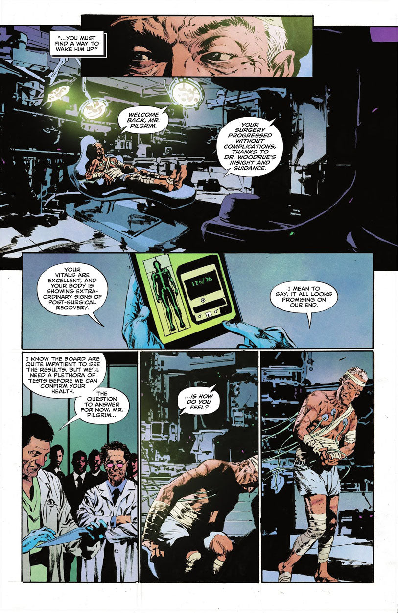 The Swamp Thing #11 p.18 - Pale Pilgrim Origin!
