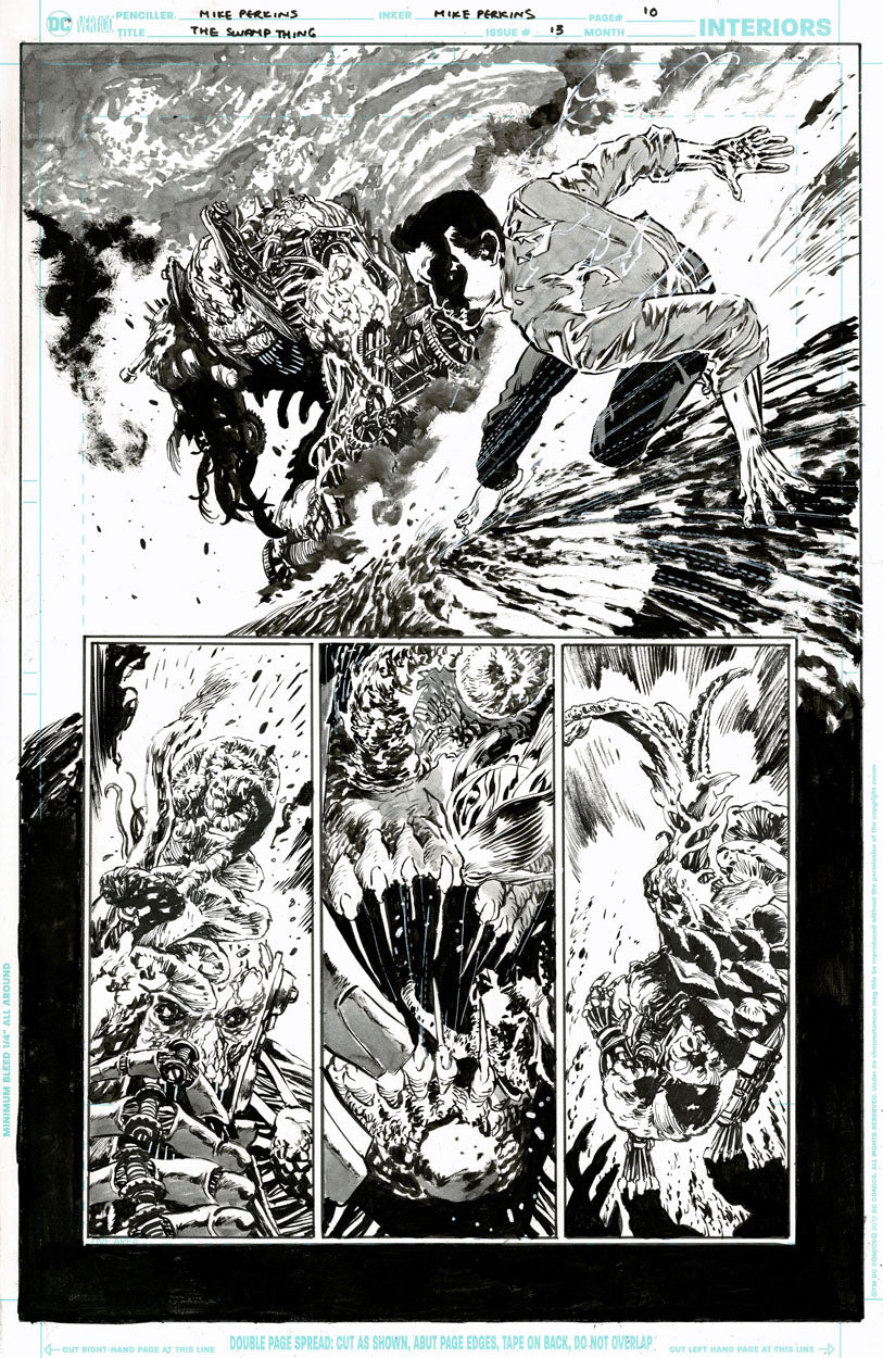 The Swamp Thing #13 p.10 - Hawksmoor!