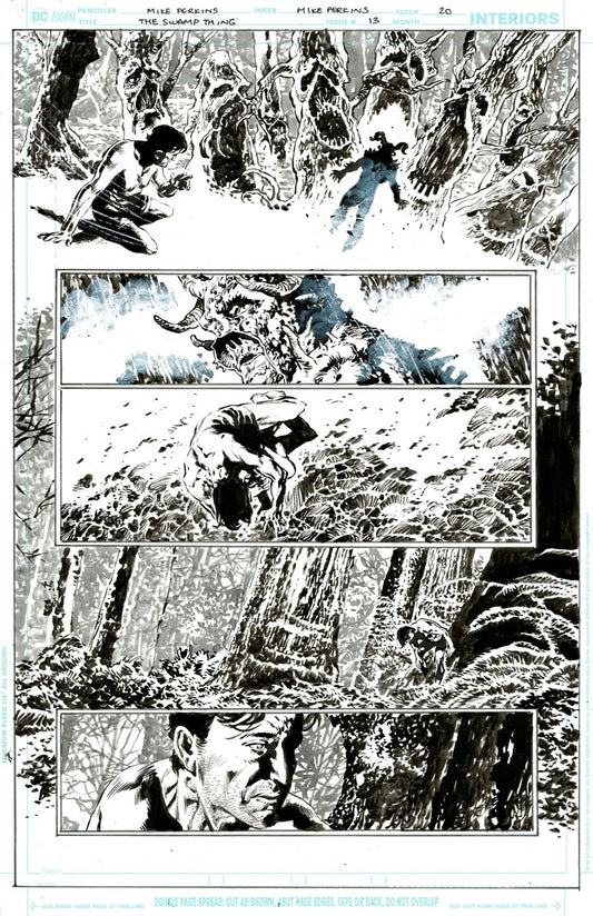 The Swamp Thing #13 p.20 - Hedera Departs!