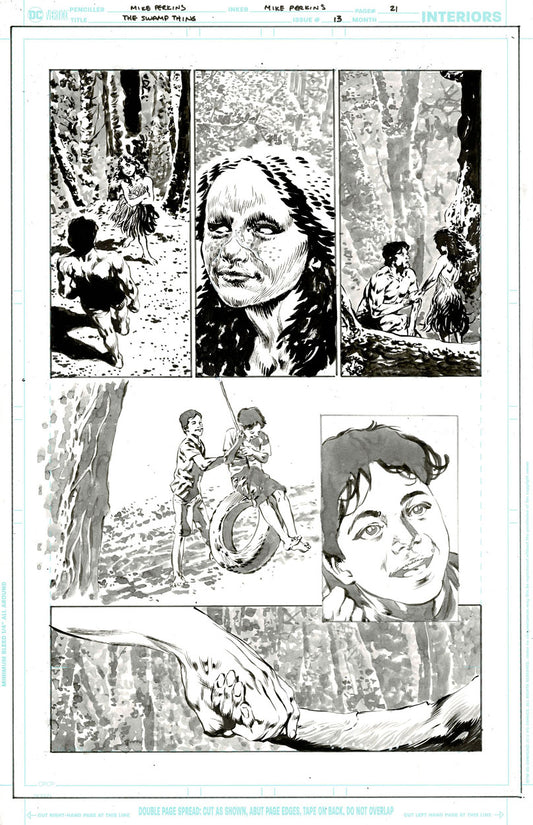 The Swamp Thing #13 p.21 - Calla Returns?