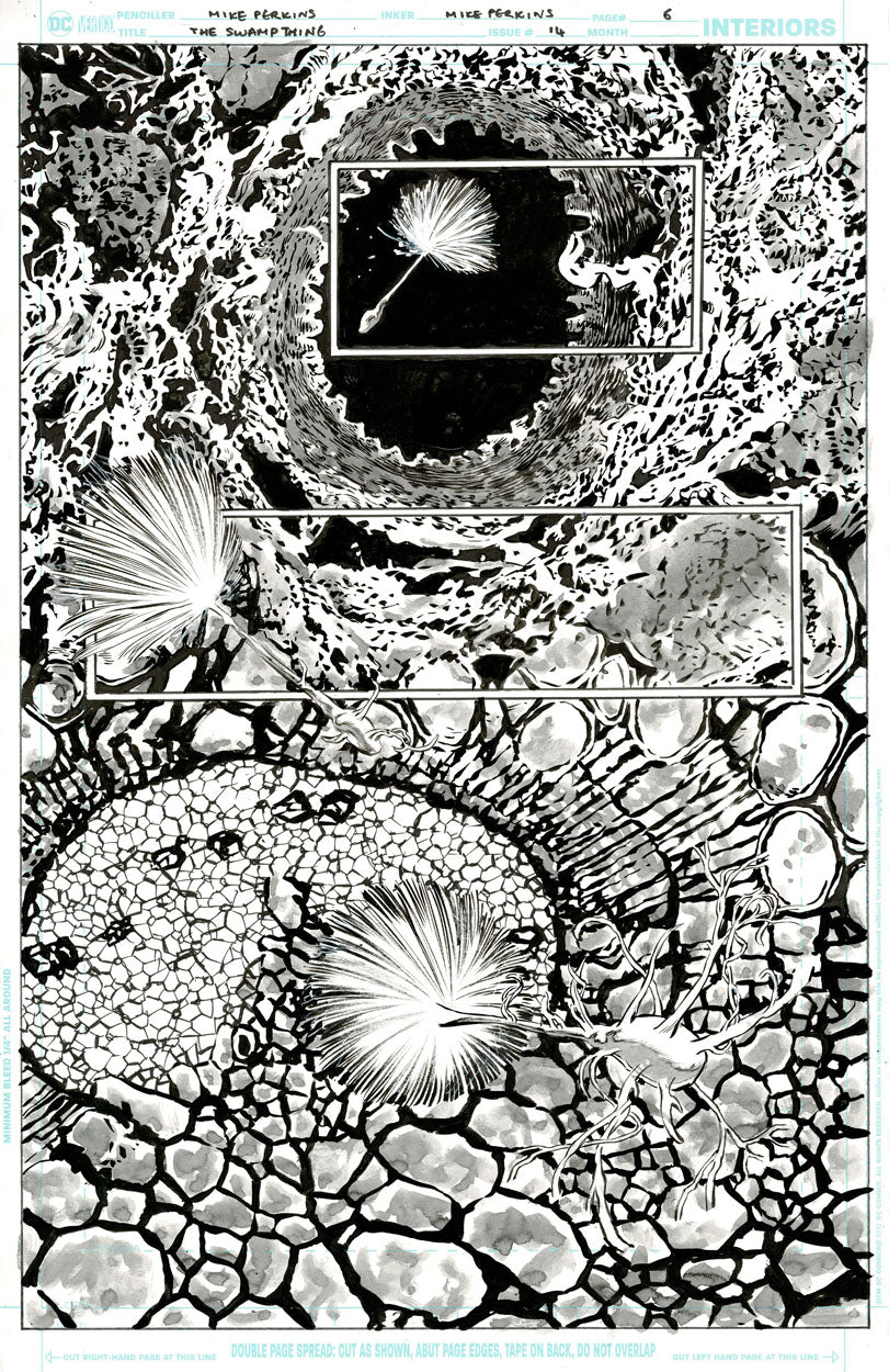 The Swamp Thing #14 p.06 - Levi Makes Contact!