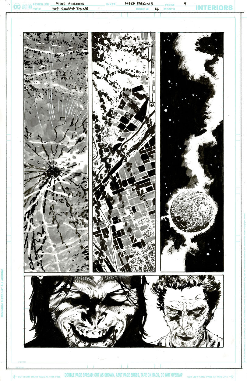 The Swamp Thing #14 p.09 - Evil Pilgrim!