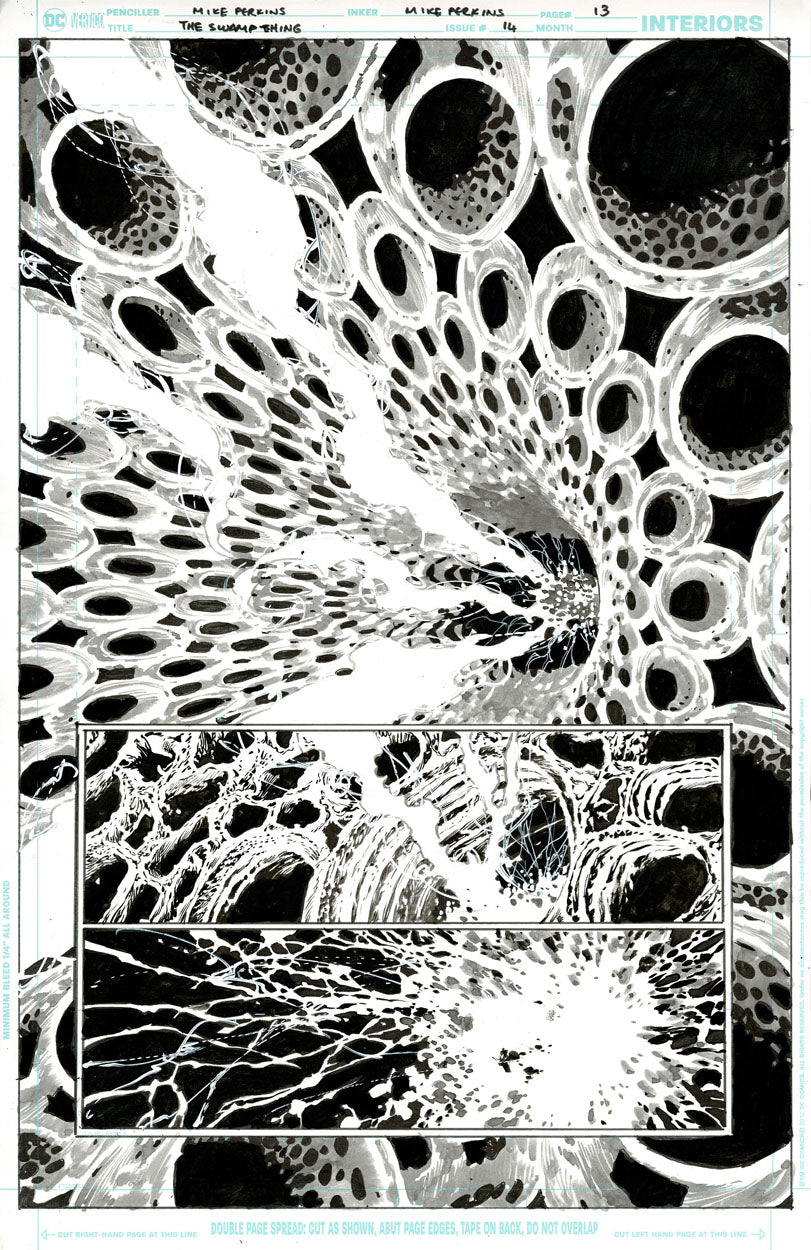 The Swamp Thing #14 p.13 - Stunning Page!