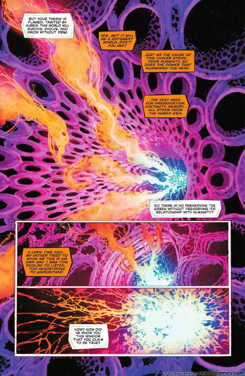 The Swamp Thing #14 p.13 - Stunning Page!