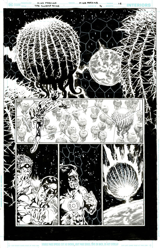The Swamp Thing #14 p.16 - Z'etar Heads for Earth!