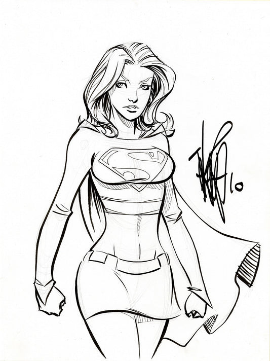 Takara, Marcio – Supergirl Illustration 2010