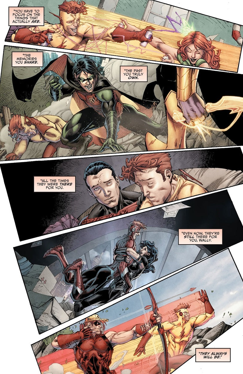 Booth, Brett – Titans #6 p.12 – Fun Action!