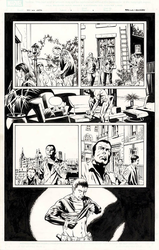 Union Jack #1 p.01 - Putting on the Costume!