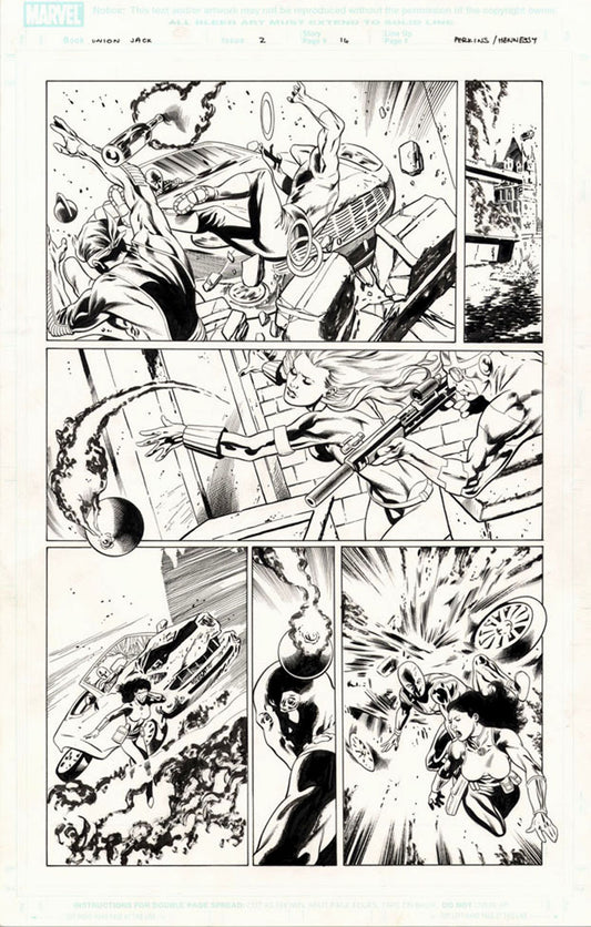 Union Jack #2 p.14 - Terrific Action!