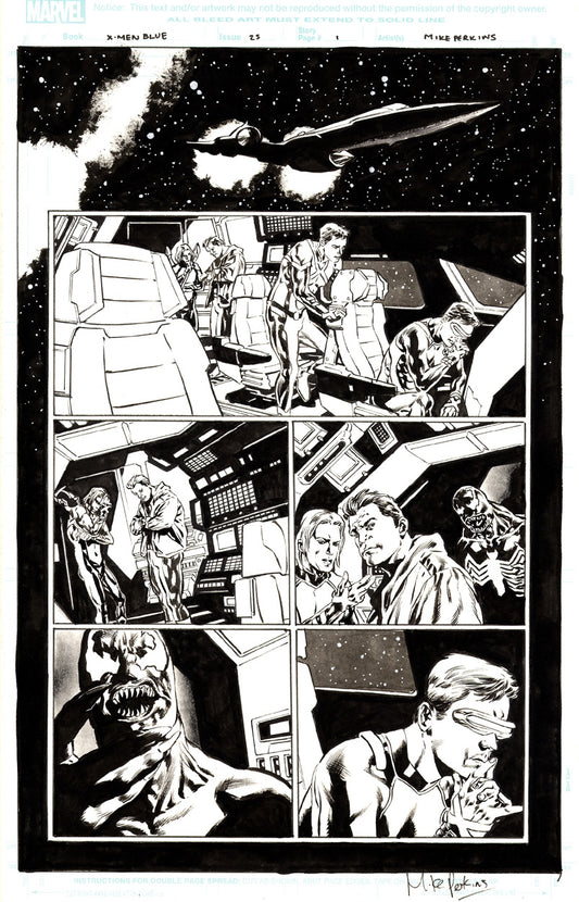 X-Men: Blue #25 p.01 - Venom!