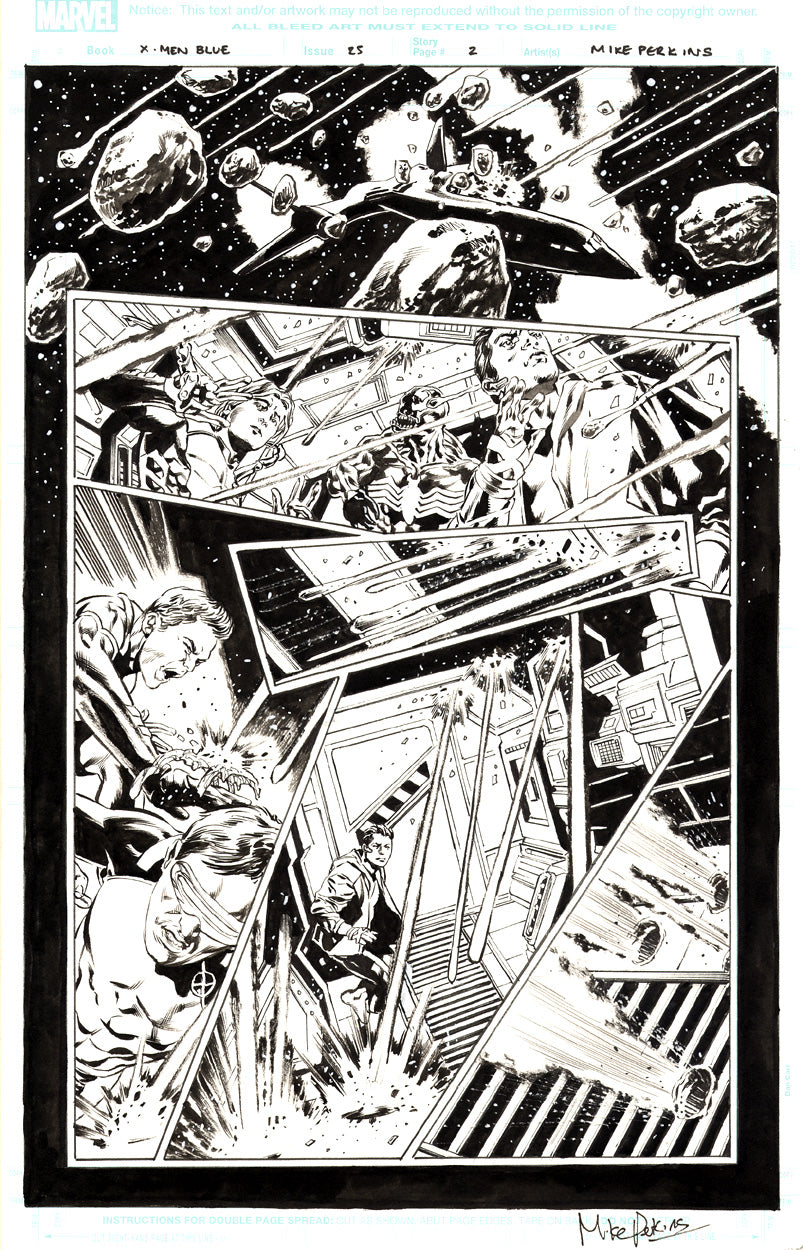 X-Men: Blue #25 p.02 - Venom!