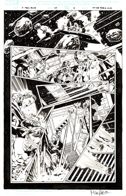 X-Men: Blue #25 p.02 - Venom!