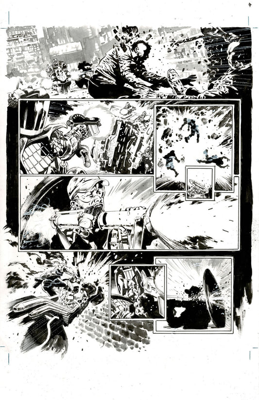 2000AD #2464 p.04 - All-Out Action!