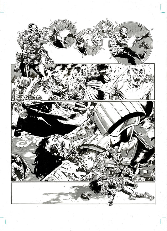 2000AD #2464 p.05 - Outstanding Design & Imagery!