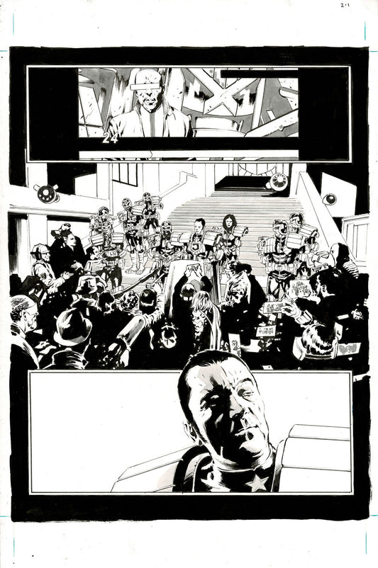 2000AD #2465 p.01 - Chief Judge Reinstates the Mechs!