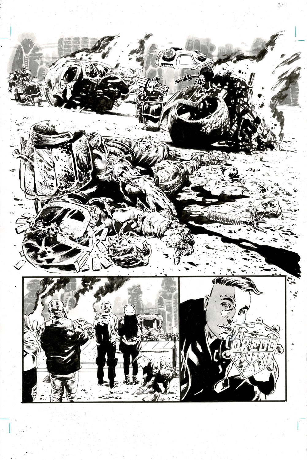 2000AD #2466 p.01 - Judge Dead?!?