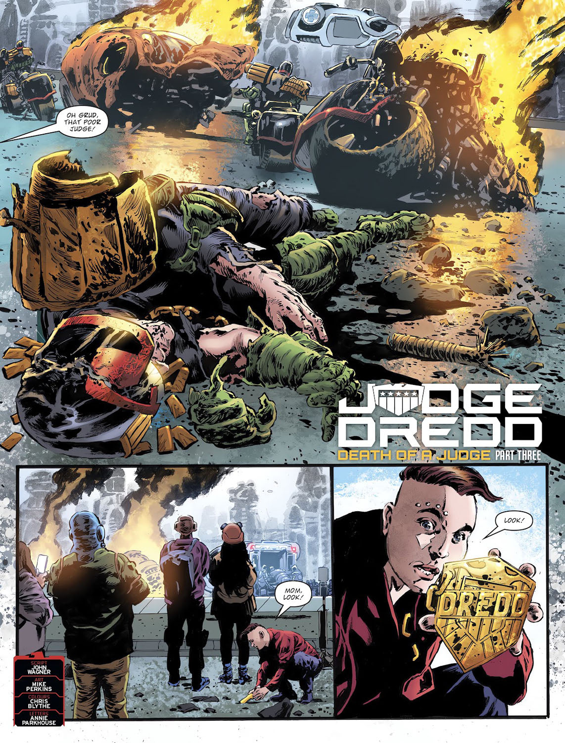 2000AD #2466 p.01 - Judge Dead?!?