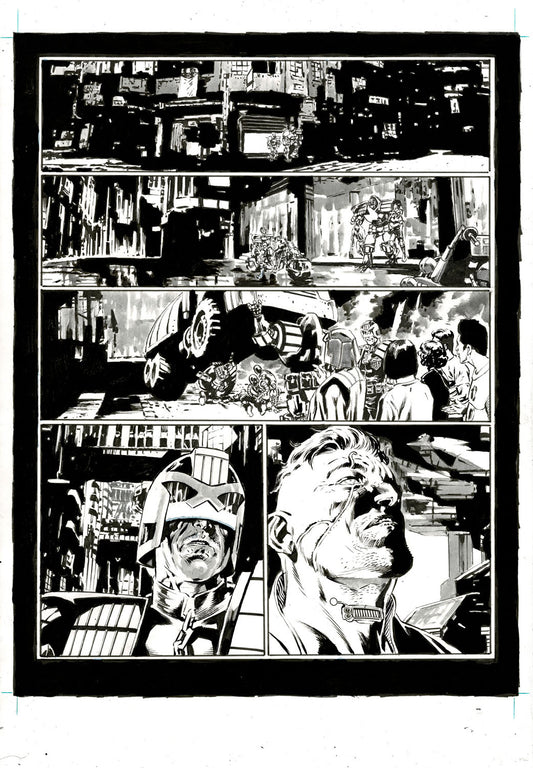 2000AD #2467 p.06 - "Hello, Dredd..."