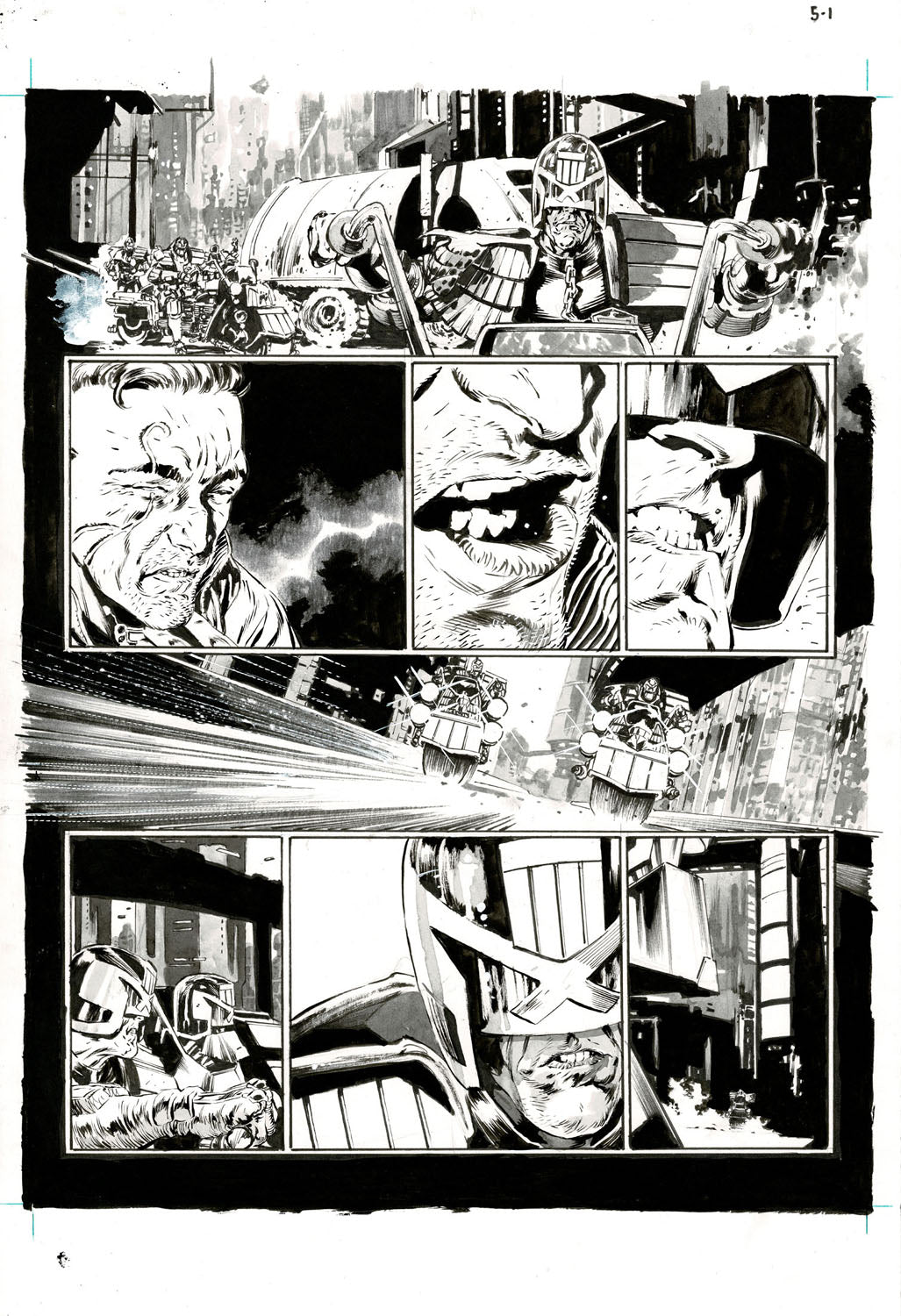 2000AD #2468 p.01 - The Tense Standoff!