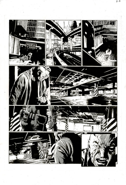 2000AD #2468 p.05 - Face to Face at Last!