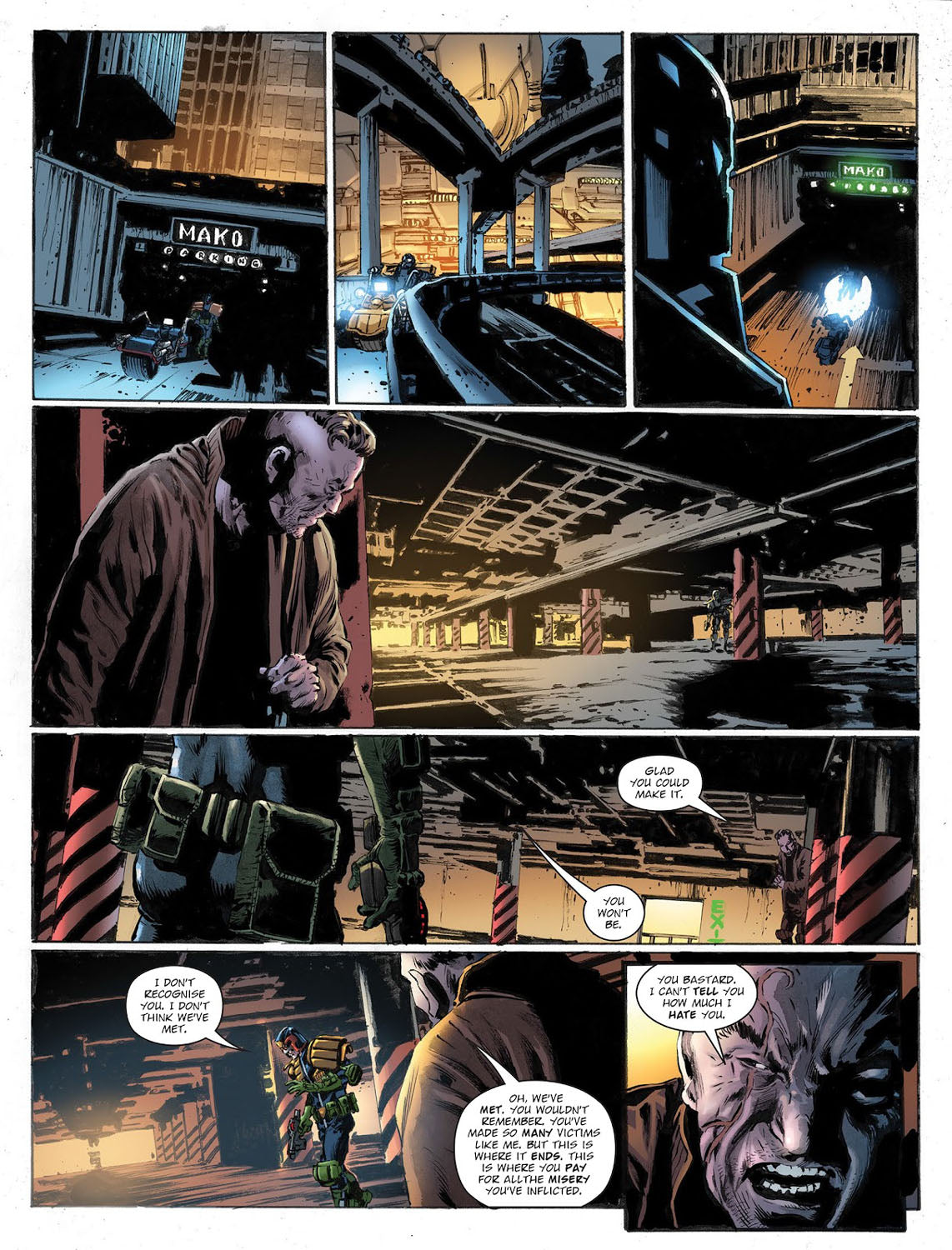 2000AD #2468 p.05 - Face to Face at Last!