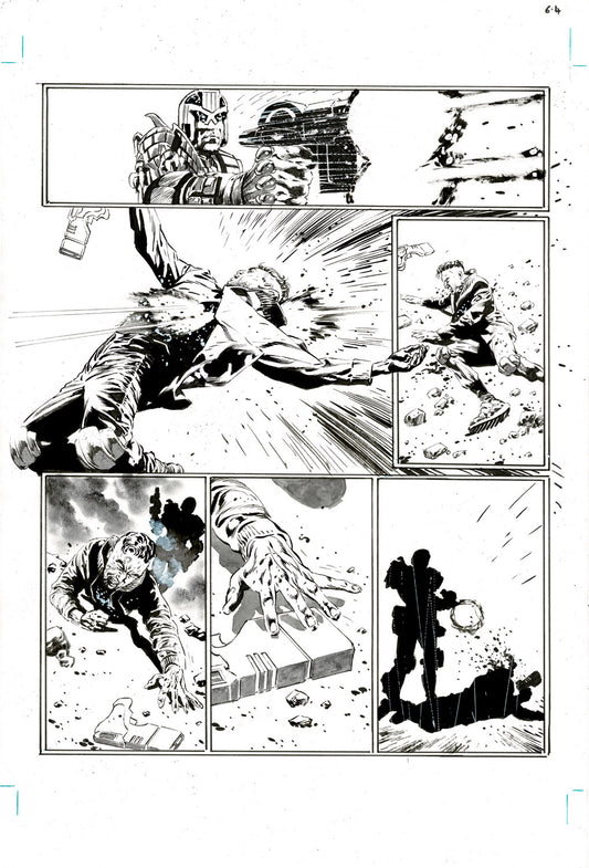 2000AD #2469 p.04 - One less bad guy to worry about!