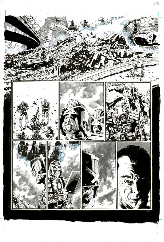 2000AD #2469 p.05 - Aftermath of Battle!