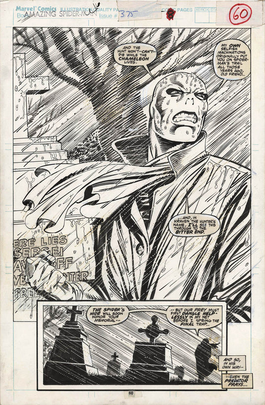 Lopresti, Aaron - Amazing Spider-Man #375 p.60 - SPLASH!