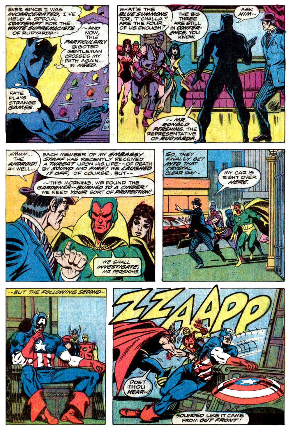 Brown, Bob - Avengers #126 p.11 - Loads of Avengers!