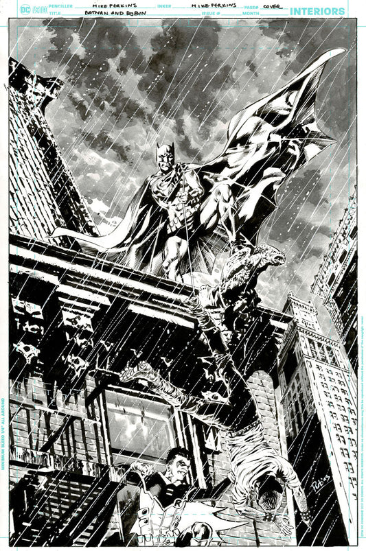 Batman and Robin #17 - Cover!